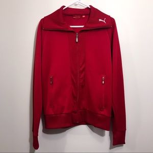 Puma Red Track Jacket